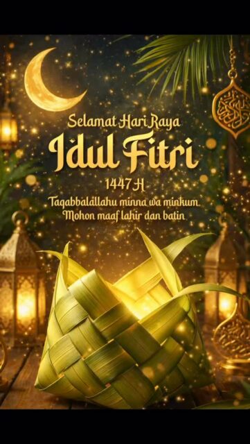 Taqabbalallahu minna wa minkum. 
Selamat Hari Raya Idul Fitri 1447 H. 
Mohon maaf lahir dan batin, semoga keberkahan senantiasa menyertai kita.🙏

長野 特定技能 3組目 
入国 - オリエンテーション - 配属 
今年も頑張りましょう✨